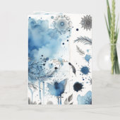 Für meine Jubiläumsgrusskarte Dankeskarte (Rückseite)