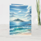 Für meine Jubiläumsgrusskarte Dankeskarte (Rückseite)