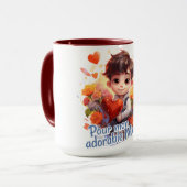 Für meine liebe Mama Tasse (Vorderseite Links)