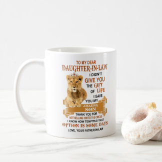 Für meine liebe Schwiegertochter Kaffeetasse