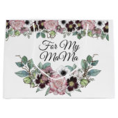 Für meine Mama große Geschenktasche Große Geschenktüte (Vorderseite)