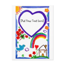 Für meine Mama - Kunst von Kindern anpassen