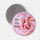 Für meine Mama! Magnet Rosa Blume Mütter (Vorderseite/Rückseite)