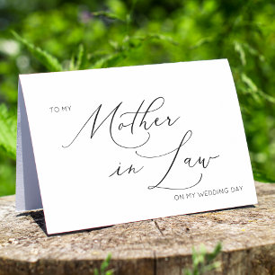 Für meine Mutter im Jura Hochzeitstag-Karte Minima Karte