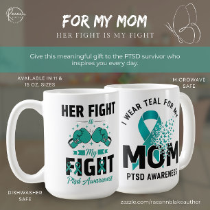 Für meine Mutter PTSD-Bewusstsein Keramik-Tasse Kaffeetasse
