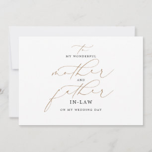 Für meine Mutter und meinen Schwiegervater Hochzei