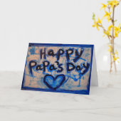 für meine Papa Karte (Gelbe Blume)