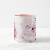 Für meine schöne Schwester Hübsch in Rosa Rose Flo Tasse (Zentrum)