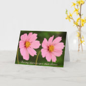 Für meine Schwester Krebs Chemo Karte (Gelbe Blume)