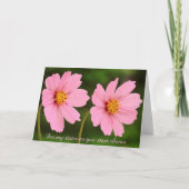 Für meine Schwester Krebs Chemo Karte (Vorderseite)