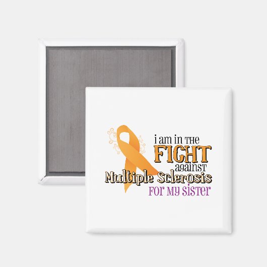 Für meine Schwester Magnet (Vorderseite/Rückseite)