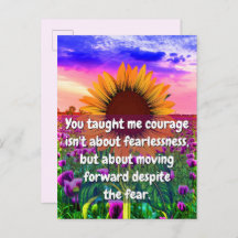 Für meine Schwester, mein Freund | Stärke und Mut