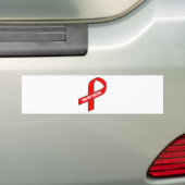 Für meine Schwester (rotes Band) Autoaufkleber (Auf Auto)