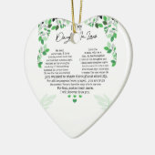 Für meine Schwiegertochter Keramik Keramik Ornament (Links)