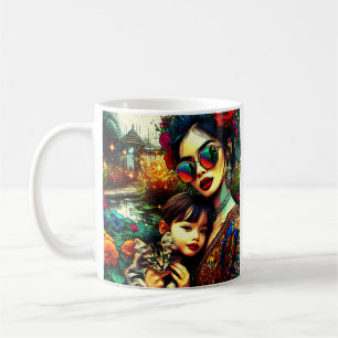 Für meine süße Mama am Muttertag Personalisiert Kaffeetasse
