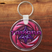 Für meine Tante Tamara Schlüsselanhänger (Vorderseite)