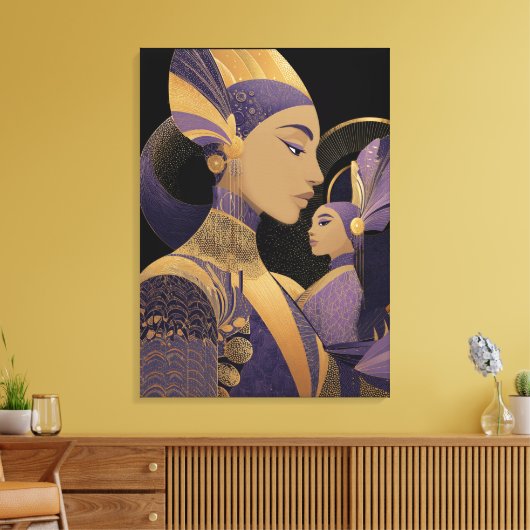 FÜR MEINE TOCHTER #1 LEINWANDDRUCK (Insitu (Wohnzimmer))