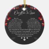 Für meine Tochter im Ornament (Vorne)