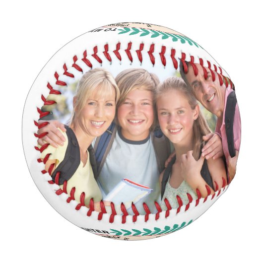 Für meine Tochter - Sie sind BRAVER, als Sie denke Baseball (Vorderseite Links)