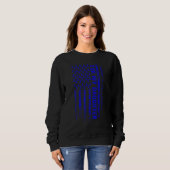 Für meine Tochter Tuberous Sclerosis Complex Tsc A Sweatshirt (Vorne ganz)