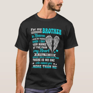 Für meinen Bruder in Himmelgedichten für Männer Mi T-Shirt