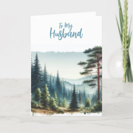 Für meinen Ehemann: Dankeskarte