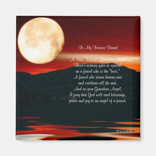 Für meinen ewigen Freund - Magnet (Vorne)