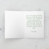 Für meinen Freund - Engels-Gruß-Karte Karte (Innenseite)