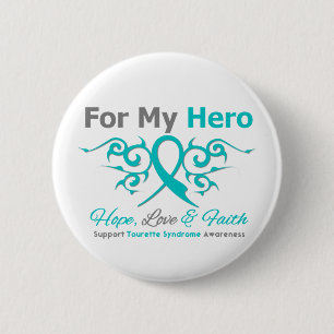 Für meinen Held - Hoffnungs-Liebe-Glaube - Button