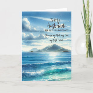 Für meinen Mann zum Hochzeitstag Grüßkarte Dankeskarte