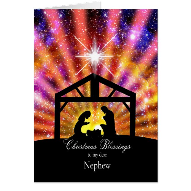 Für meinen Neffen, Sonnenuntergang Weihnachten (Vorne)