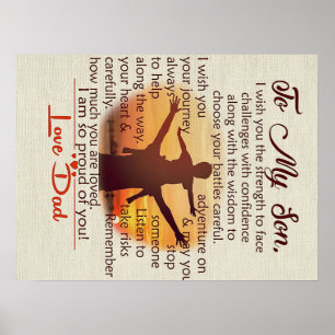 Für meinen Sohn   Lieblicher Brief an ihn   Poster