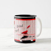 Für meinen Trini-Freund - Happy T&T Unabhängigkeit Zweifarbige Tasse (VorderseiteRechts)