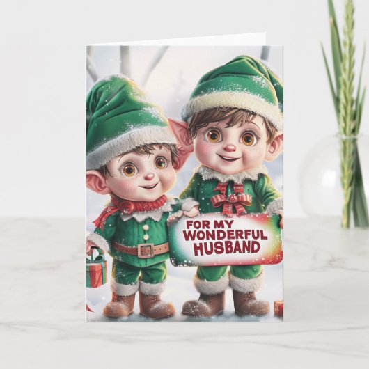 Für meinen wunderbaren Mann, LGBTQ Weihnachten (Vorderseite)