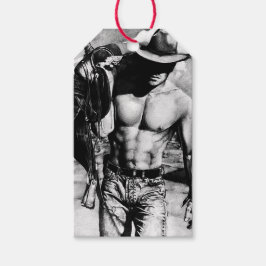 Für Men Classic Fine Art Alpha Male Cowboy Geschenkanhänger