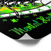 Für Mental Health Awareness Shoes Poster (Ecke)