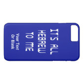 Für mich ist es ganz hebräisch Case-Mate iPhone hülle (Rückseite (Horizontal))