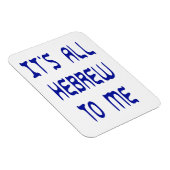 Für mich ist es ganz hebräisch magnet (Rechte Seite)