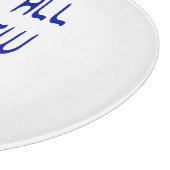 Für mich ist es ganz hebräisch schneidebrett (Ecke)