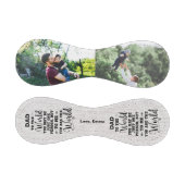 Für mich sind Sie die Welt Custom Vater 2 FotoColl Baseball (Paneele)