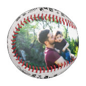 Für mich sind Sie die Welt Custom Vater 2 FotoColl Baseball (Vorderseite Links)