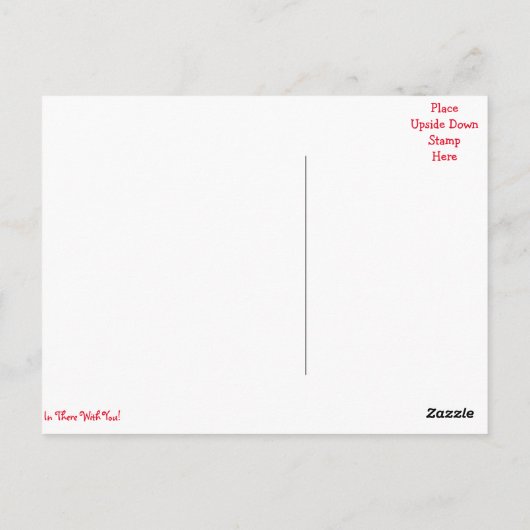 Für mich sind Sie PERFEKTE Postkarte (Rückseite)