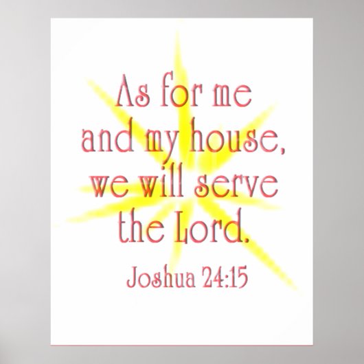 FÜR MICH UND MEIN HAUS POSTER (Vorne)