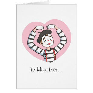 Für Mime Liebe, ich liebe dich mit ganzem Mime Her