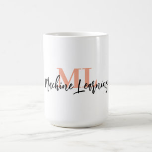 Für ML-Enthusiasten & Technikliebhaber – Weiße ML- Kaffeetasse