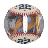 Für Mohn befördert | Neues Großvater-Foto Baseball (Vorderseite)