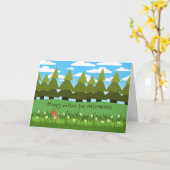 Für Momma zum Geburtstag Niedliches Sonnenbad mit  Karte (Gelbe Blume)