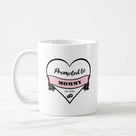 Für Mommy befördert Kaffeetasse (Links)