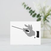 Für Musiklehrer! Postkarte (Stehend Vorderseite)