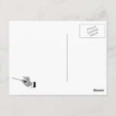 Für Musiklehrer! Postkarte (Rückseite)